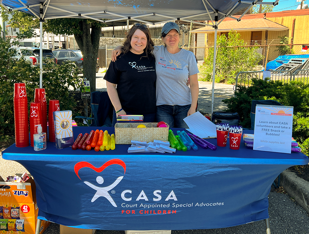 CASA of Western Maryland board vice president and executive director at Hagerstown Pride 2026