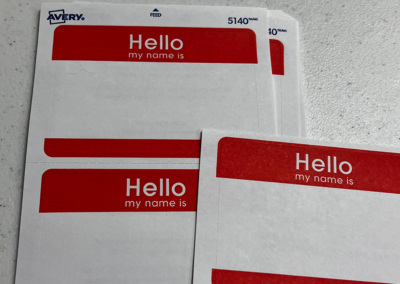 CASA of Western Maryland Future Ready 2026 name tags