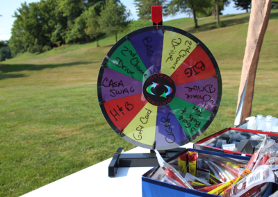 3rd Annual CASA of Western Maryland Golf Tournament (2025) prize wheel picture