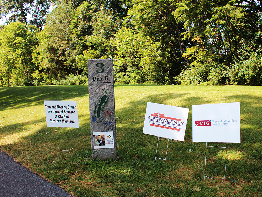 3rd Annual CASA of Western Maryland Golf Tournament (2025) hole sponsors picture 3