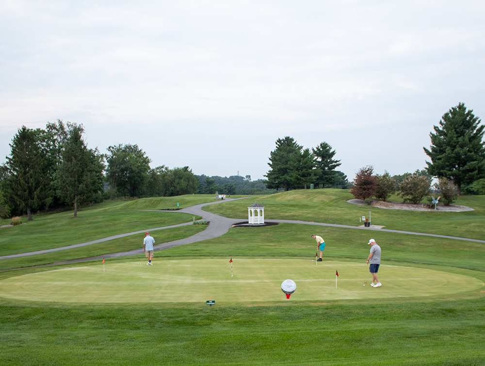 Black Rock Golf Course putting green at the 4th Annual CASA of Western Maryland Golf Tournament in August 2026.