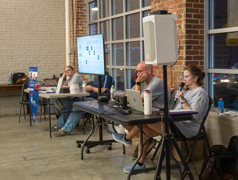 CASA team members and Blue Line Sound Solutions at the CASA of Western Maryland 2nd Annual Fall Bingo Blitz in October 2026.